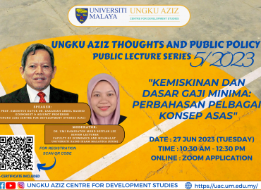 UNGKU AZIZ CENTRE FOR DEVELOPMENT STUDIES